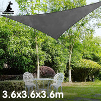 Thumbnail for Wallaroo Triangle Shade Sail 3.6 x 3.6 x 3.6M - Grey