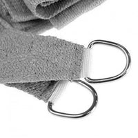 Thumbnail for Wallaroo Outdoor Sun Shade Sail Canopy Grey Rectangle 8 x 5M