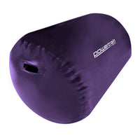 Thumbnail for Powertrain Sports Inflatable Air Exercise Roller Gymnastics Gym Barrel 120 x 75cm Purple