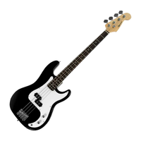 Thumbnail for Karrera Electric Bass Guitar - Black