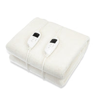 Thumbnail for Laura Hill Electric Blanket Heated Fitted King Size Bed Safety 9 Heat Levels