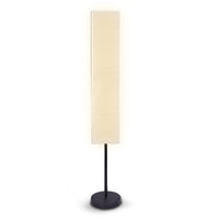 Thumbnail for Sarantino Metal Floor Lamp with White Paper Wrinkle Shade Light Stand