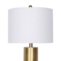 Thumbnail for Sarantino Metal And Marble Table Lamp - White