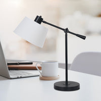 Thumbnail for Sarantino Adjustable Metal Table Lamp In Black