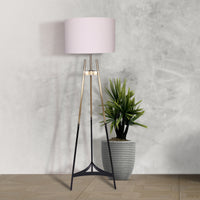 Thumbnail for Sarantino Metal Tripod Electric Floor Lamp Gradient Finish