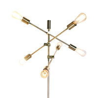 Thumbnail for Sarantino 6-Light Metal Sputnik Floor Lamp