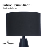 Thumbnail for Sarantino Metal Table Lamp in Black and Gold