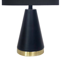 Thumbnail for Sarantino Metal Table Lamp in Black and Gold