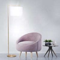 Thumbnail for Sarantino 90-Degree Modern Arc Floor Lamp