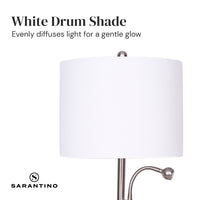 Thumbnail for Sarantino 2-in-1 Table Lamp with LED Reading Light