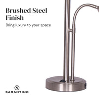Thumbnail for Sarantino 2-in-1 Table Lamp with LED Reading Light