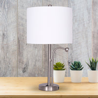 Thumbnail for Sarantino 2-in-1 Table Lamp with LED Reading Light