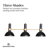 Thumbnail for Sarantino 3-Light Hanging Pendant Lamp