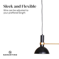 Thumbnail for Sarantino 3-Light Hanging Pendant Lamp