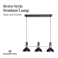 Thumbnail for Sarantino 3-Light Hanging Pendant Lamp