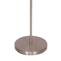 Thumbnail for Sarantino Nickel Metal Arc Floor Lamp