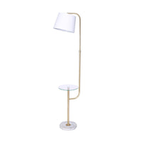 Thumbnail for Sarantino Glass End Brass Finish Table Top Floor Lamp