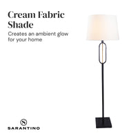 Thumbnail for Sarantino Classic Floor Lamp with Empire Shade