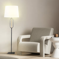 Thumbnail for Sarantino Classic Floor Lamp with Empire Shade