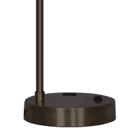 Thumbnail for Sarantino Metal Task Lamp with USB Charging Port Bronze Finish