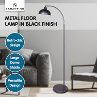 Thumbnail for Sarantino Dark Grey Floor Lamp Industrial Chic Adjustable Angle