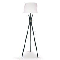 Thumbnail for Sarantino Tripod Floor Lamp in Metal and Antique Brass