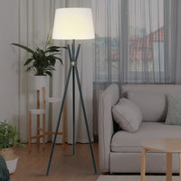 Thumbnail for Sarantino Tripod Floor Lamp in Metal and Antique Brass