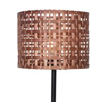 Thumbnail for Sarantino Rattan Desk Lamp With Black Marble Base