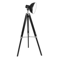 Thumbnail for Sarantino Tripod Floor Spot Lamp Reading Adjustable Height Metal Black