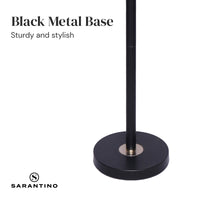 Thumbnail for Sarantino Black/Brass Finish Reading Light  Electric Table Lamp