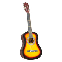 Thumbnail for Karrera 34in Acoustic Wooden Childrens Guitar - Sunburst