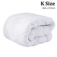 Thumbnail for Laura Hill 500GSM Microfibre Bamboo Quilt Comforter Doona - King