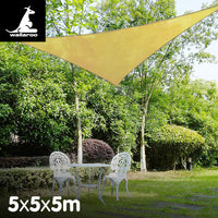 Thumbnail for Wallaroo Triangle Shade Sail 5m x 5m x 5m - Sand