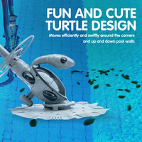 Thumbnail for HydroActive Automatic Swimming Pool Vacuum Cleaner Leaf Eater Turtle