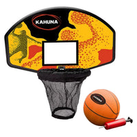 Thumbnail for Kahuna Trampoline Basketball Ring Set with Mini Ball and Pump