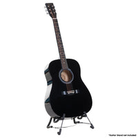 Thumbnail for Karrera 41in Acoustic Wooden Guitar with Bag - Black