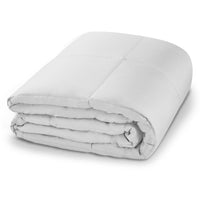 Thumbnail for Laura Hill Weighted Blanket Heavy Quilt Doona Queen 9Kg -White