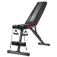 Thumbnail for Powertrain Adjustable Incline Decline Exercise Bench Resistance Bands