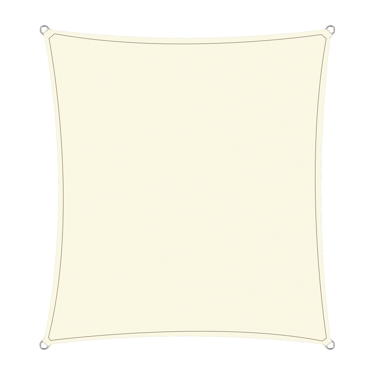 Wallaroo Waterproof Outdoor Shade Sail Sun Cloth Square 2.5x2.5M