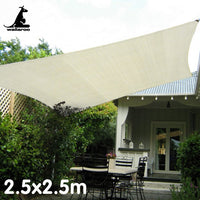 Thumbnail for Wallaroo Waterproof Outdoor Shade Sail Sun Cloth Square 2.5x2.5M