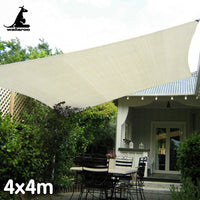 Thumbnail for Wallaroo Waterproof Outdoor Shade Sail Canopy Sun Cloth  Square 4x4M