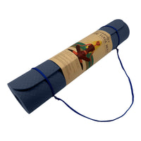 Thumbnail for Powertrain Eco-friendly Dual Layer 6mm Yoga Mat | Navy | Non-slip Surface And Carry Strap For Ultimate Comfort And Portability