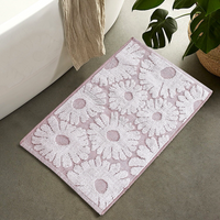 Thumbnail for Floral Pink Kids Tufted Bathmat