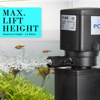 Thumbnail for Aquarium Submersible Filter Pond Pump 1200L/H 22W 1.6m