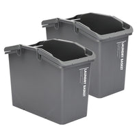 Thumbnail for 2 Set Stackable Multipurpose Laundry Basket Dark Grey