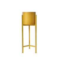 Thumbnail for Plant Stand 65cm Planter Shelf Rack Display Steel 1 Tier GOLD