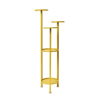 Thumbnail for Plant Stand 100cm Planter Shelf Rack Display Steel 5 Tier GOLD