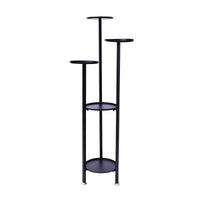 Thumbnail for La Bella 122cm Black Plant Stand Planter Shelf Rack 5 Tier Steel