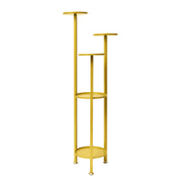 Thumbnail for La Bella 122cm Gold Plant Stand Planter Shelf Rack 5 Tier Steel