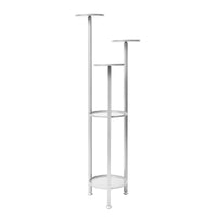 Thumbnail for La Bella 122cm White Plant Stand Planter Shelf Rack 5 Tier Steel